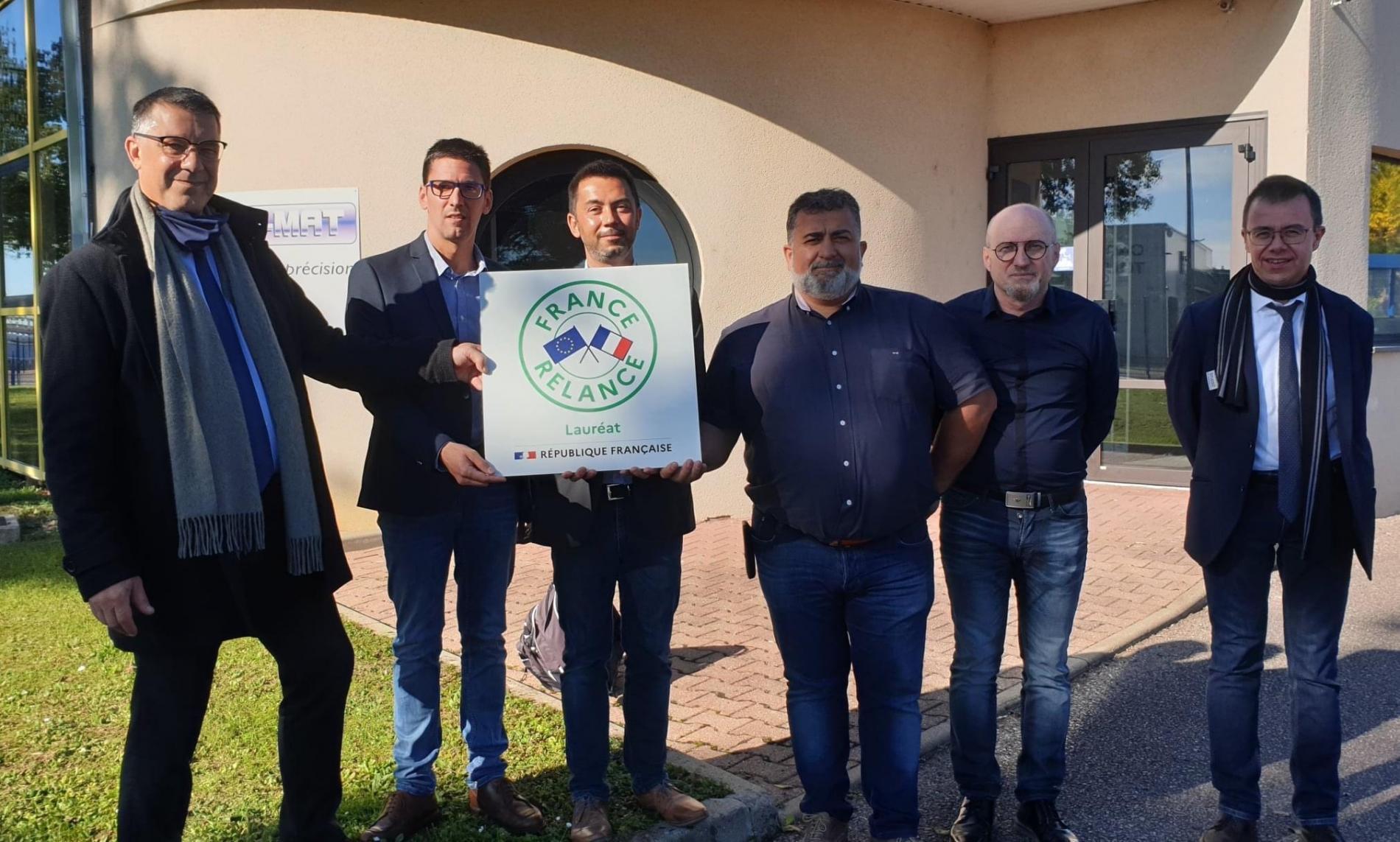 Visite du Pr&eacute;fet Du Cher - Maurice BARATE